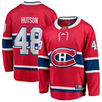 Lane Hutson Montreal Canadiens Red Home Jersey