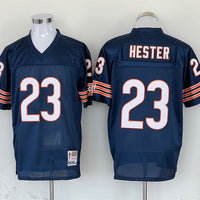 Men's Chicago Bears Devin Hester Mitchell & Ness Navy Legacy Replica Jersey1