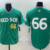 Men's Boston Red Sox Brayan Bello #66 Green 2025 City Connect Limited Player Jersey