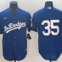Men's Los Angeles Dodgers Cody Bellinger #35 Royal City Connect Replica Player Jersey1