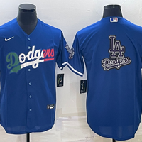 Men's Los Angeles Dodgers Blue Replica Baseball Jersey1