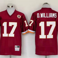 Men's Washington Redskins Doug Williams Mitchell & Ness Burgundy Legacy Replica Jersey1