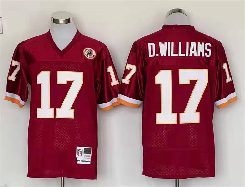 Men's Washington Redskins Doug Williams Mitchell & Ness Burgundy Legacy Replica Jersey1