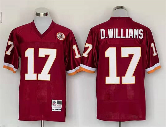 Men's Washington Redskins Doug Williams Mitchell & Ness Burgundy Legacy Replica Jersey1