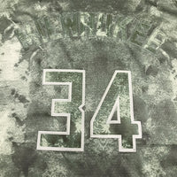 Men's Milwaukee Bucks Giannis Antetokounmpo #34 Brown Select Series Swingman Jersey1