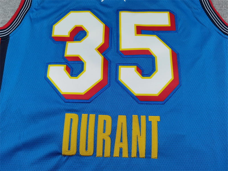 Men's Phoenix Suns Kevin Durant #35 Light Blue 2025 NBA All-Star Game Swingman Player Jersey1