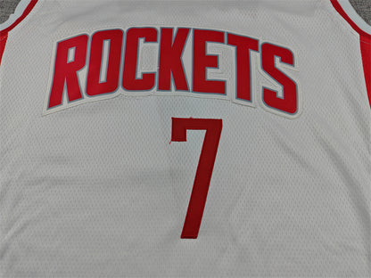 Men's Houston Rockets Kevin Durant #7 White 2020/21 Swingman Jersey - Association Edition