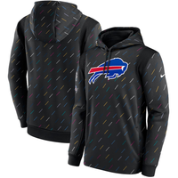 Men's Buffalo Bills NFL 2021 Salute to Service Hoodie1 Black