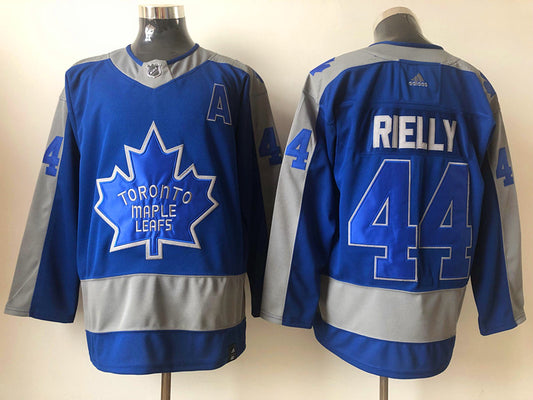 Men's Toronto Maple Leafs Morgan Rielly #44 Blue Authentic Player Jersey1