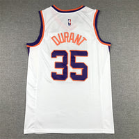 Men's Phoenix Suns Kevin Durant #35 White 2022/23 Swingman Jersey1