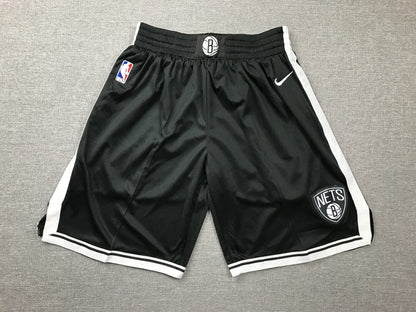 Men's Brooklyn Nets Black Basketball Shorts1