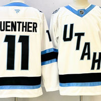 Men's Utah Mammoth Dylan Guenther #11 Fanatics White Player Jersey