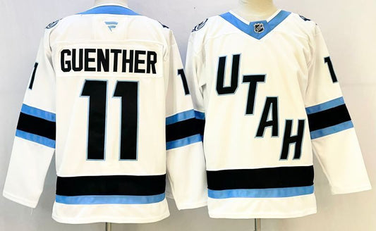 Men's Utah Mammoth Dylan Guenther #11 Fanatics White Player Jersey