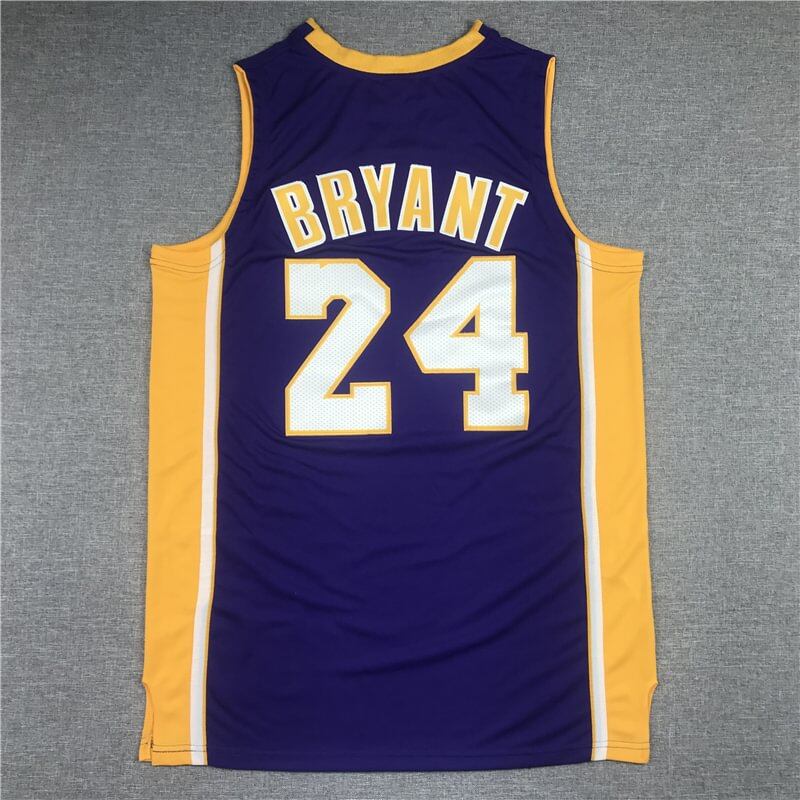 Kobe Bryant #24 Los Angeles Lakers Purple Swingman Jersey