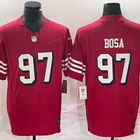 Men's San Francisco 49ers Nick Bosa #97 Red Vapor Elite Jersey2