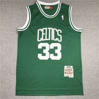 Larry Bird Boston Celtics Green 1985-86 Hardwood Classics Swingman Jersey