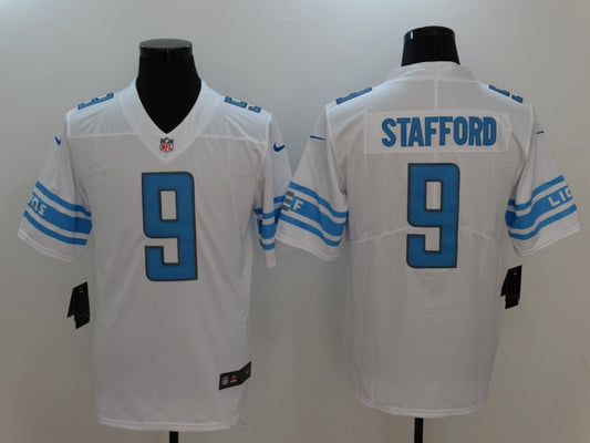 Men's Detroit Lions Matthew Stafford #9 White Game Jersey1
