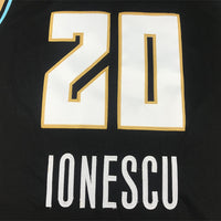 Men's New York Liberty Sabrina Ionescu #20 Black Basketball Jersey