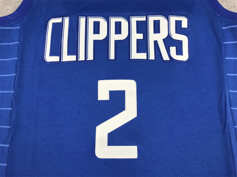 Men's LA Clippers Kawhi Leonard #2 Royal 2022/23 Swingman Jersey1 - Icon Edition