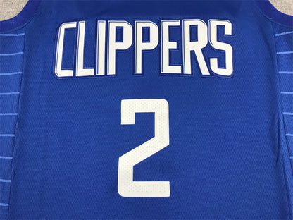 Men's LA Clippers Kawhi Leonard #2 Royal 2022/23 Swingman Jersey1 - Icon Edition