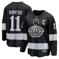 Men's Los Angeles Kings Anze Kopitar #11 Fanatics Black Alternate Breakaway Jersey