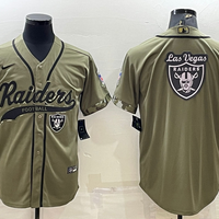 Men's Las Vegas Raiders Olive 2022 Salute To Service Limited Jersey1