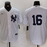 Men's New York Yankees Whitney Ford #16 White Replica Player Name Jersey1