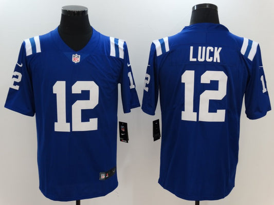 Men's Indianapolis Colts Andrew Luck Blue Game Jersey1