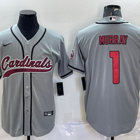 Men's Arizona Cardinals Kyler Murray #1 Gray Game Jersey1 Joint Edition