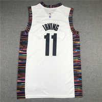 Men's Brooklyn Nets Kyrie Irving #11 White Swingman Jersey1 - City Edition