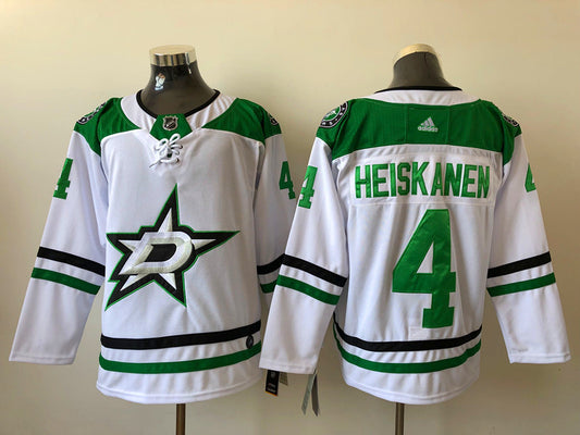 Men's Dallas Stars Miro Heiskanen #4 White Breakaway Player Jersey1