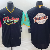 Men's San Diego Padres Black City Connect Replica Player Jersey1