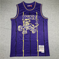 Men's Toronto Raptors Tracy McGrady 1998-99 Purple Hardwood Classics Swingman Jersey1