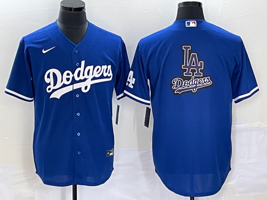 Men's Los Angeles Dodgers Blue Alternate Replica Team Jersey1