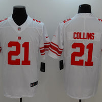 Men's New York Giants Landon Collins #21 White Game Jersey1