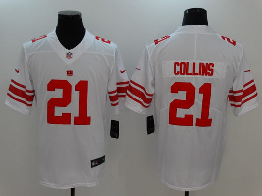 Men's New York Giants Landon Collins #21 White Game Jersey1