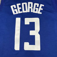 Men's LA Clippers Paul George #13 Royal 2022/23 Swingman Jersey1