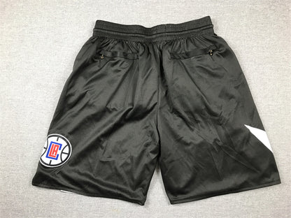 Men's LA Clippers Black Statement Edition Pocket Shorts1