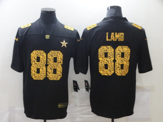 Men's Dallas Cowboys CeeDee Lamb #88 Black Game Jersey1