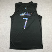 Men's Brooklyn Nets Kevin Durant #7 Black Player Jersey1