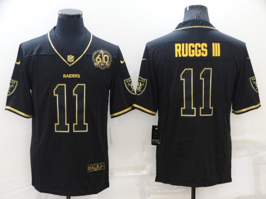 Men's Las Vegas Raiders Henry Ruggs III #11 Black Game Jersey1