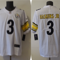Men's Pittsburgh Steelers Dwayne Haskins Jr. #3 White Game Jersey1