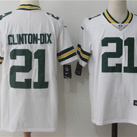 Men's Green Bay Packers Ha Ha Clinton-Dix #21 White Game Jersey1
