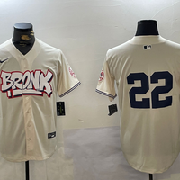 Men's New York Yankees Juan Soto #22 Cream 2024 World Series Champions City Connect Limited Player Jersey1