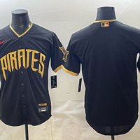Men's Pittsburgh Pirates Black 2026 City Connect Stadium Jersey