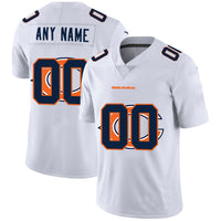 Custom1 Chicago Bears White Team Big Logo Vapor Untouchable Limited Jersey1 Stitched Jersey1 Football Jerseys