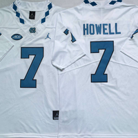 Men's North Carolina Tar Heels Sam Howell #7 White Player Game Jersey