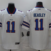 Men's Buffalo Bills Cole Beasley #11 White Game Player Jersey1