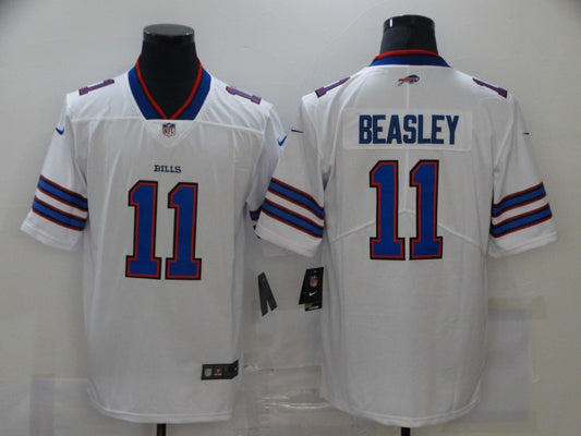Men's Buffalo Bills Cole Beasley #11 White Game Player Jersey1