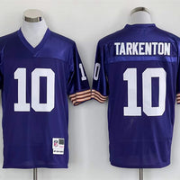 Men's Minnesota Vikings Fran Tarkenton Mitchell & Ness Purple Legacy Replica Jersey1